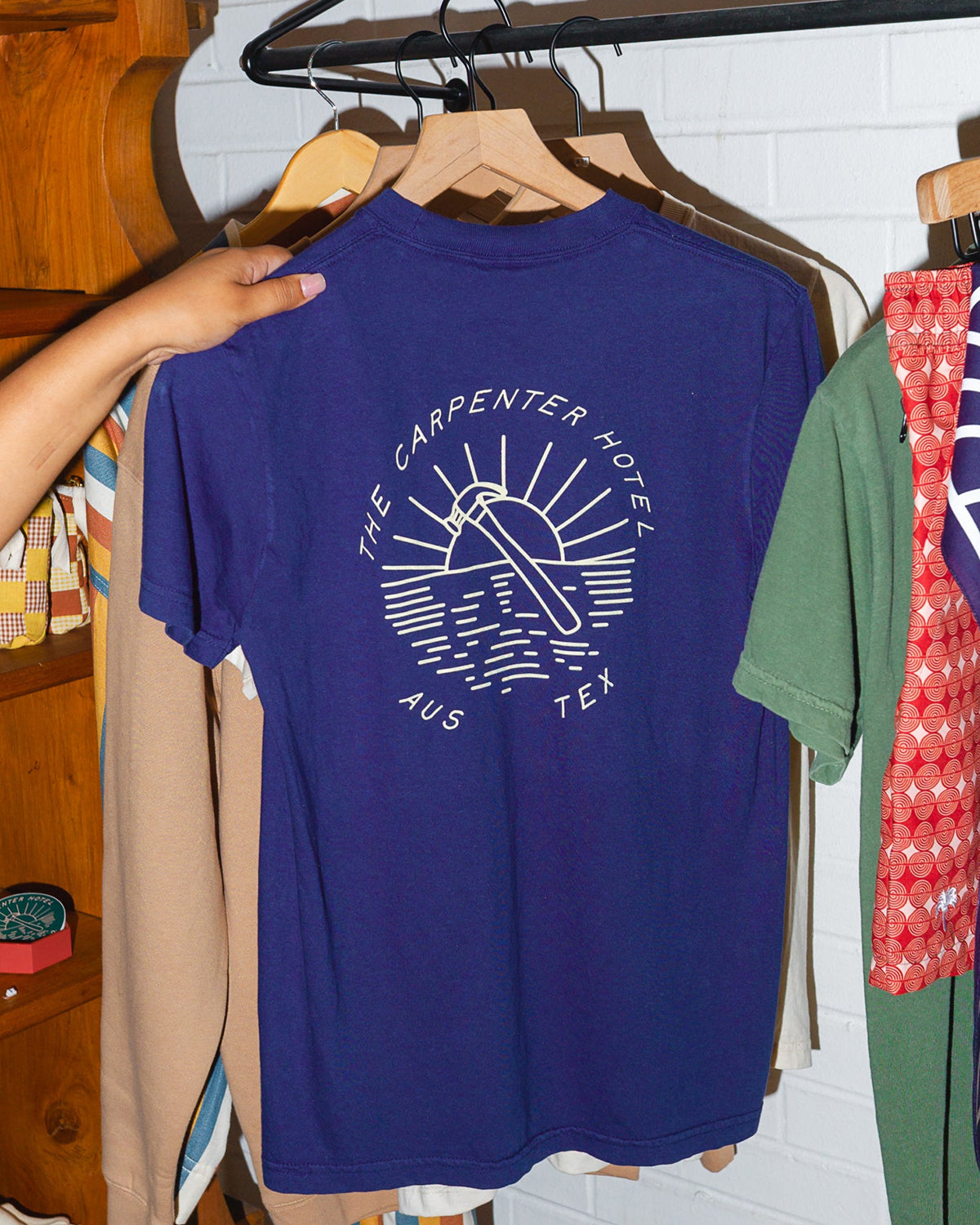 So Far, So Bueno Pocket Tee – Carpenter Hotel Shop