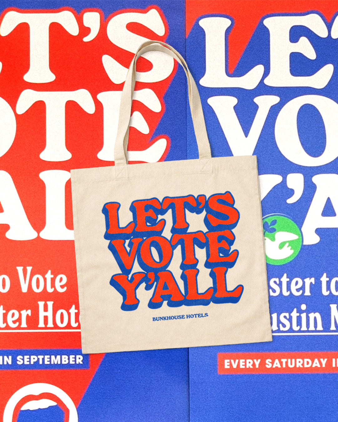 Bunkhouse Vote Y'all Tote
