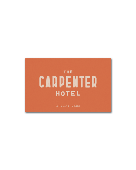 Carpenter Hotel Retail E-Gift Card