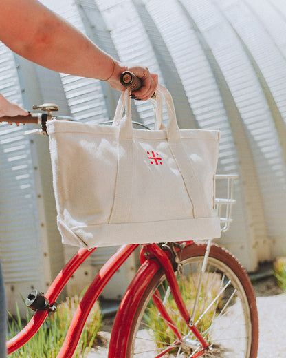 Travelers Cross Utility Tote Bag
