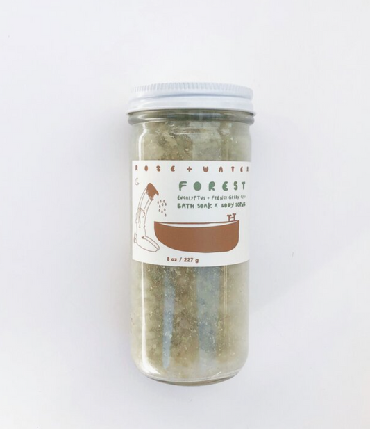 Rose+Water  Mineral Bath Salts & Body Scrub